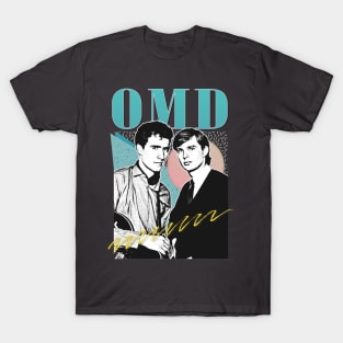 OMD \ Original Retro Tribute Design T-Shirt